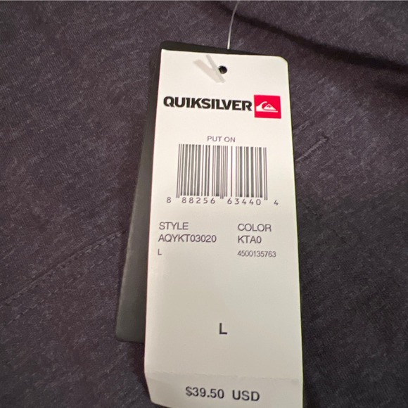 Quiksilver put on hoodie large - Picture 2 of 2